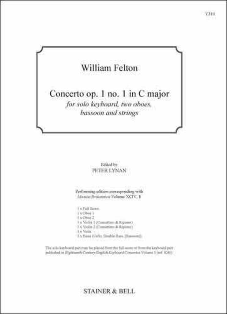 Concerto op. 1 No. 1 in C major